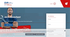 Desktop Screenshot of ovr-bus.de
